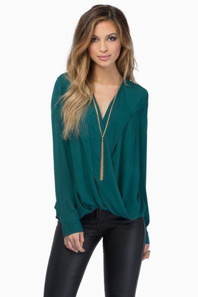 How to Wear Teal Shirt: 15 Feminine Outfit Ideas for Ladies .