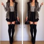 20 Style Tips On How To Wear Thigh-High Socks: Outfit Ideas | Gurl.c