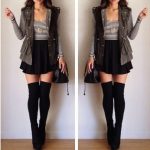 23 Ways To Wear Thigh-High Socks – Plum And Prop