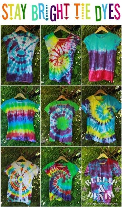 Tie Dyes-secrets revealed, mystery solved to get those vibrant .