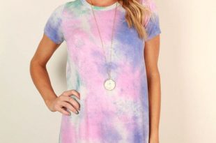 How to Wear Tie Dye Dress: Best 15 Colorful & Artistic Outfit .