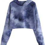 Amazon.com: Vicbovo Cropped Sweatshirt, Women Teen Girls Cute Tie .