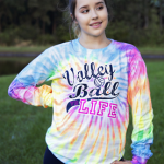 Volleyball Life - Tie-Dye Long Sleeve T-shirt | Volleyball t shirt .