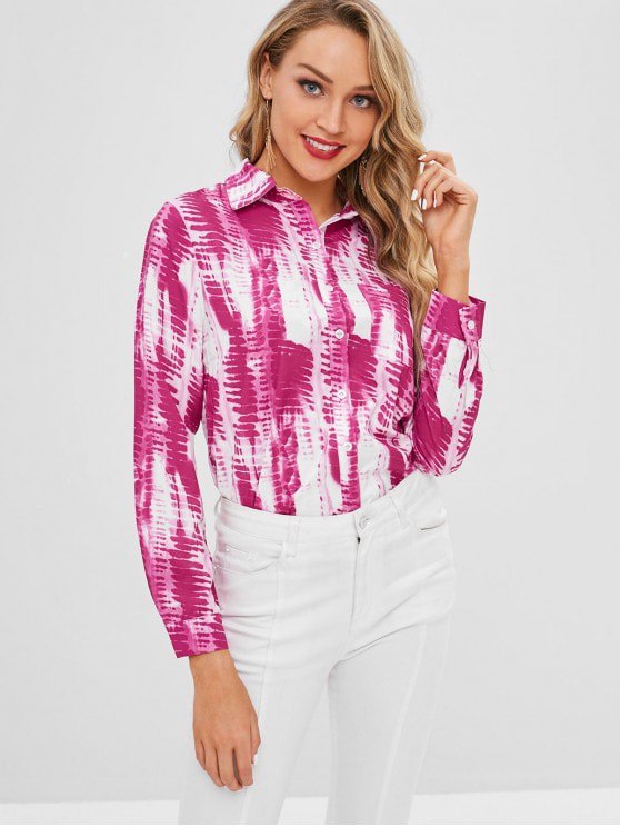 Tie Dye Long Sleeve Shirt
  Outfit Ideas for Women