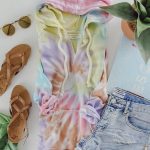 Maui Tie Dye Hoodie | cute and comfy summer outfits | boutique .
