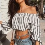 Denim shorts and Crop top outfit ideas from Zaful Users. | Trendy .