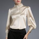 411 best Brown yellow satin blouse | Elegant blouses, Blouse .