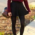 13 Best skirt with tights images | Autumn fashion, Fall outfits .