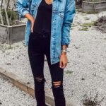223 Best Denim jacket outfit images in 2020 | Fashion, Casual .