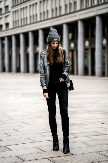 Top 13 Amazing Velvet Bomber Jacket Outfit Ideas for Ladies - FMag.c