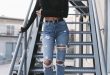 Top 13 Ripped Boyfriend Jeans Outfit Ideas: How to Dress Stylishly .