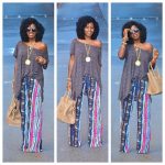 Today's Post: Tribal print pants... | Style, Printed wide leg .