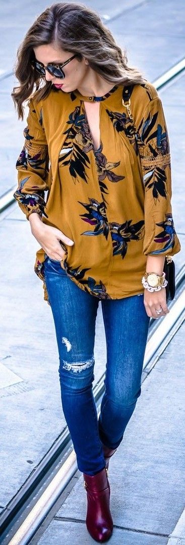 Tunic Blouse Outfit Ideas