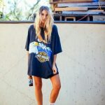 Graphic prints on oversized t-shirts are great and give a boyish .
