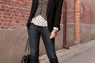 How to Wear Tweed Vest for Women: Outfit Ideas - FMag.c