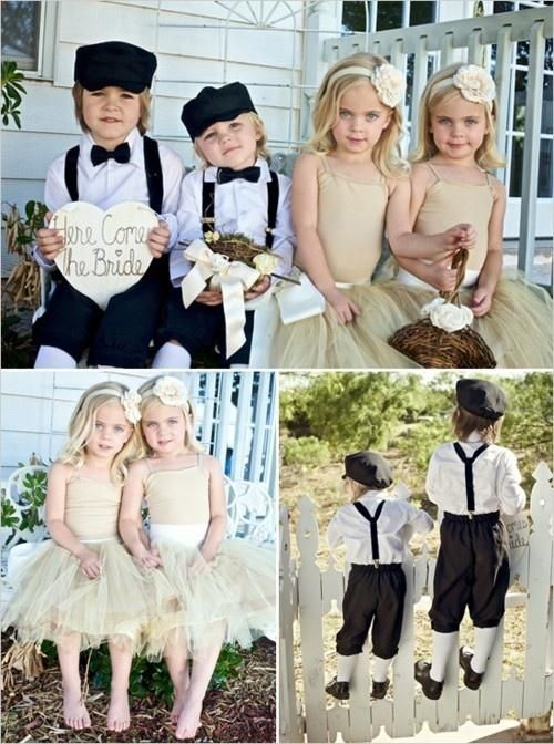 Maybe we should have two ring bearers and two flower girls? (med .