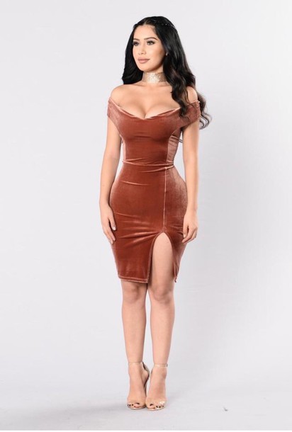Sexy Velvet Dress – Fashion dress
