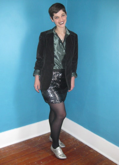 Daily Outfit Idea: The Cool Way to Wear Velvet, Sequins and .