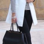 White sleeveless vest | Fashion, Outfits, Work fashi