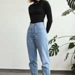 Vintage 90s High Waist Mom Jeans | High waisted jeans vintage .