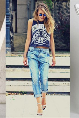 50 Fashion Women's Jeans Outfit Ideas – EKT