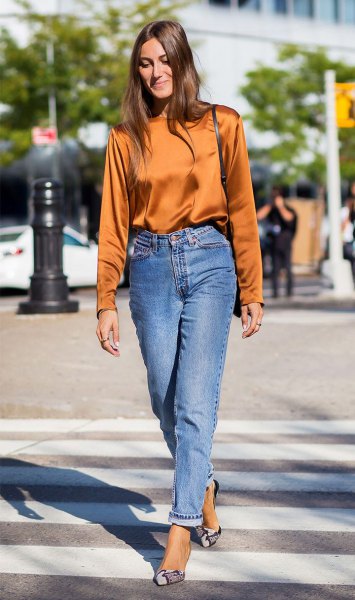 How to Wear Vintage Mom Jeans: Best 13 Old School Outfit Ideas for .