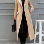 $35.16 Wool Blend Belted Longline Walker Coat in 2020 | Coats for .