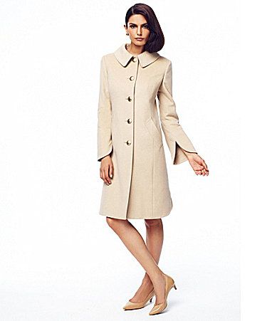 Katherine Kelly BellSleeve Cashmere Walker Coat #Dillards One day .