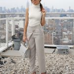How to Wear a Beige Sleeveless Turtleneck (2 looks & outfits .