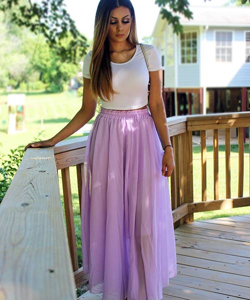 How To Wear A Maxi Skirt - 20 Best Outfi
