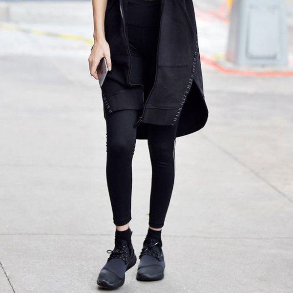 Wedge Sneakers Lean Outfit
  Ideas