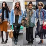 How To Wear: Denim Jacket + Skirt - Blue is in Fashion this Ye
