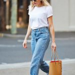 101 Ways to Wear a White Tee | Fashion, Mom jeans outfit, Street sty