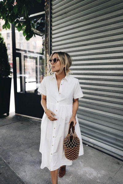 15+ Cotton Summer Dress Outfit Ideas | Fashion, Spring outfits, Sty