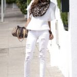 How to Wear White Distressed Jeans: 15 Stylish Outfits - FMag.c