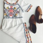 White Embroidery Dress | Fashion, Clothes, Sty