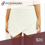 Arden B white envelope skirt White skort. Stretchy fabric and .