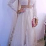 anarkali #white #indian #chic #desi #attire | Indian dresses .
