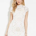 Crochet High-Neck Dress | Forever 21 #thelatest | Dressy outfits .