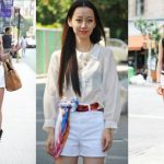 Outfits Under $100: 4 Ways to Wear White Denim Shorts - College .