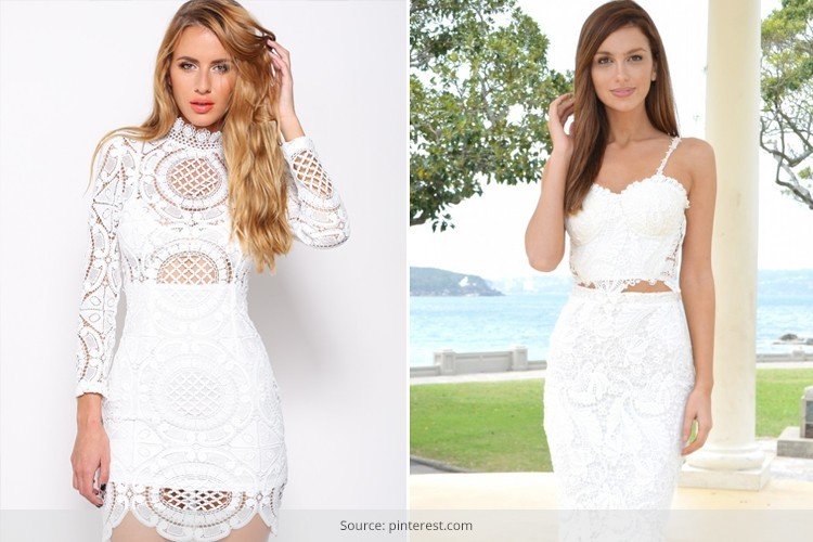 Here Are Some Peppy And Cute White Lace Dress Outfit Ideas .