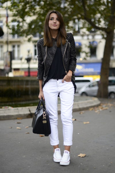 Fall Outfit Ideas: How to Wear Black and White | Glamo