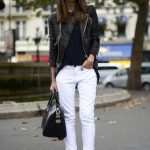 50 Cute New Ways to Wear Black and White | White converse outfits .