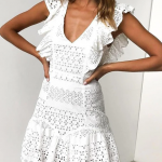 Walima Bridal Dresses White Mesh Dress Cheap Clothing Stores White .