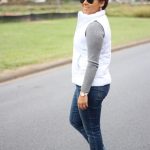 White puffer vest outfit Shop Collective Looks from runwayteacher .