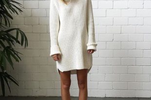 White Turtleneck Dress: 11 Amazing Outfit Ideas - FMag.c