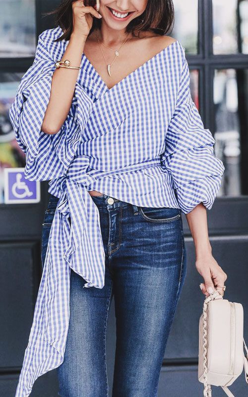 25 Stylish Ruffle Top Outfits to Rock This Summer | Fashion, Style .