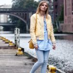 How to Wear Yellow Bomber Jacket: 15 Stylish Outfit Ideas for .