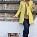 Yellow Winter Coat Outfit Idea for 2015 | Styles Week