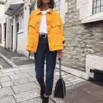 Best Oversized Denim Jacket Outfit Ideas 2020 - LadyFashioniser.c